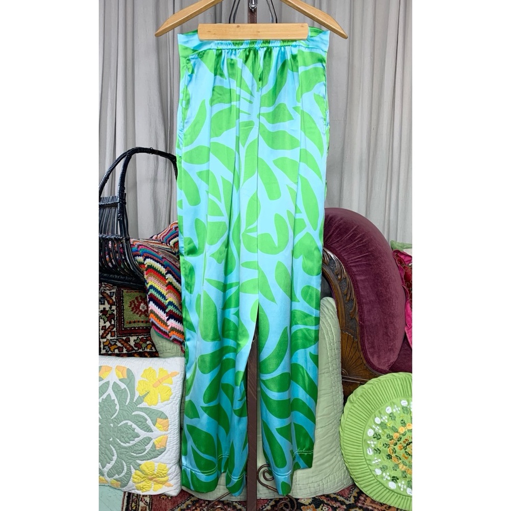 House of Harlow 1960 Satin Palazzo Pants